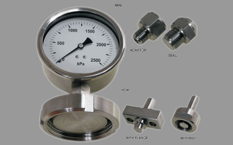 Diaphragm Seals Food or Hygiene Series